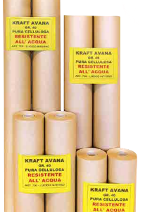 Kraft papir  85 cm x 40m